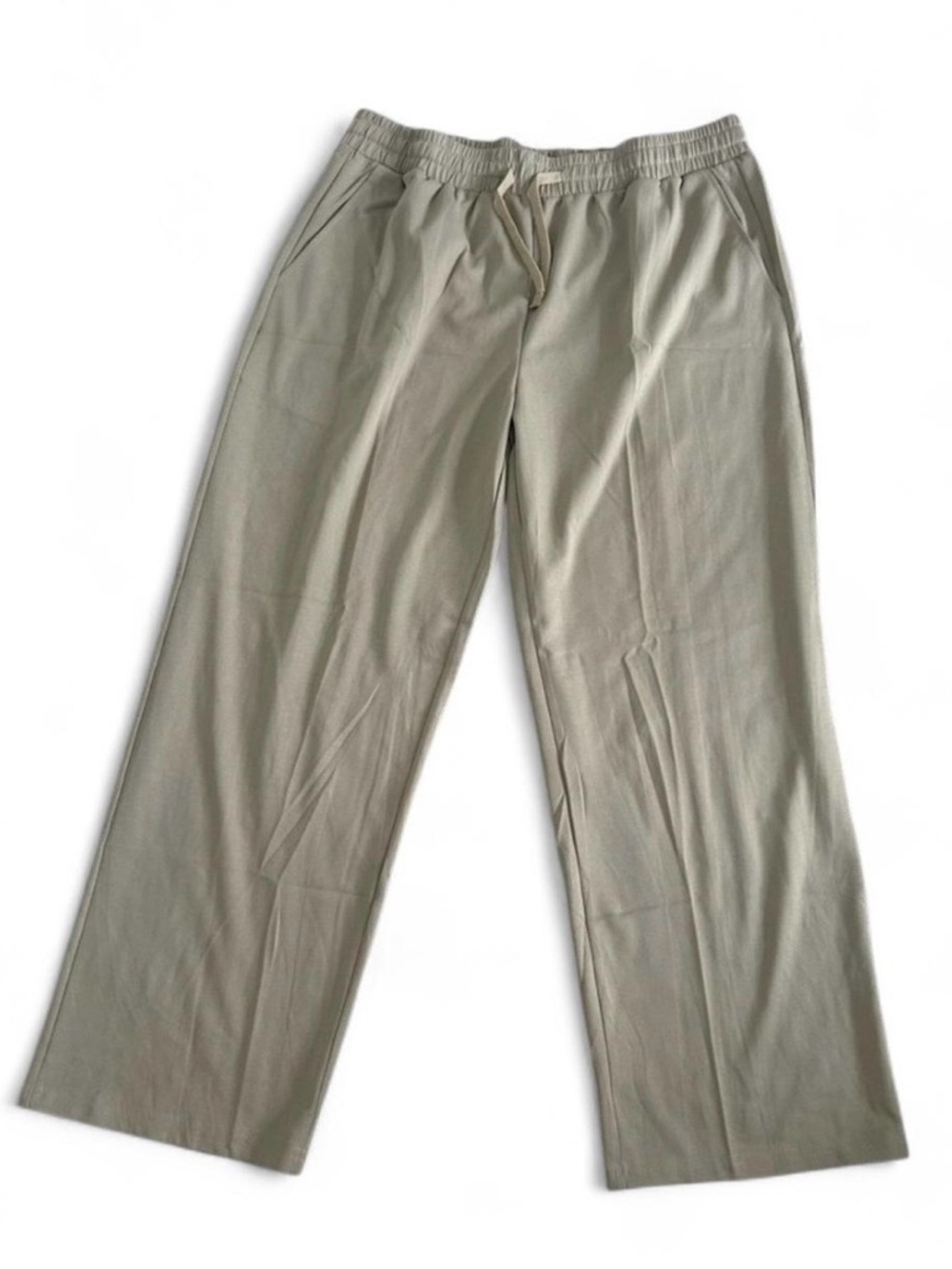 NWT Coofandy Men’s Relaxed Drawstring Pants - Khaki. Size 2XL